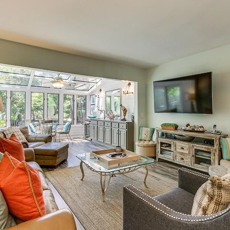 Modern Hilton Head Retreat Walk To Beach And Golf! Île de Hilton-Head Extérieur photo