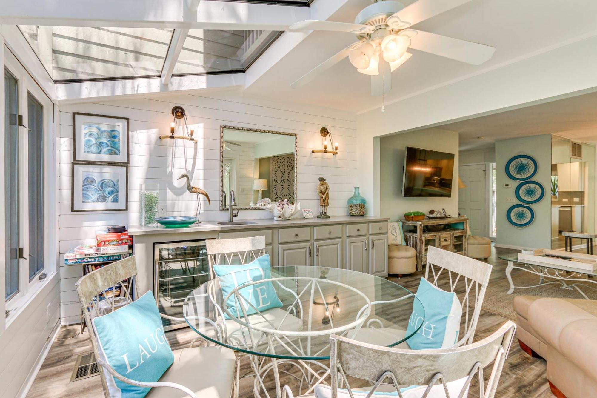 Modern Hilton Head Retreat Walk To Beach And Golf! Île de Hilton-Head Extérieur photo