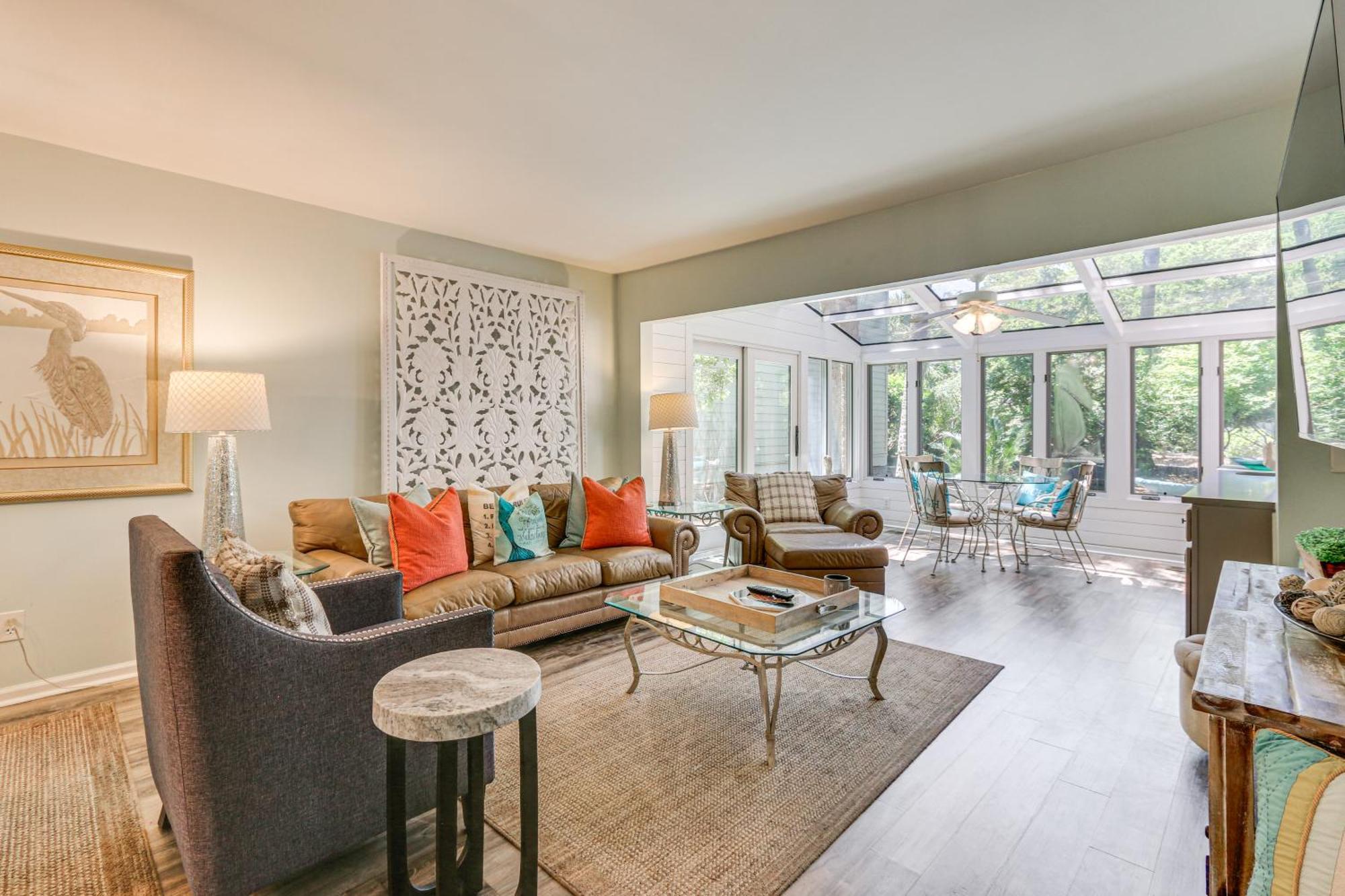Modern Hilton Head Retreat Walk To Beach And Golf! Île de Hilton-Head Extérieur photo